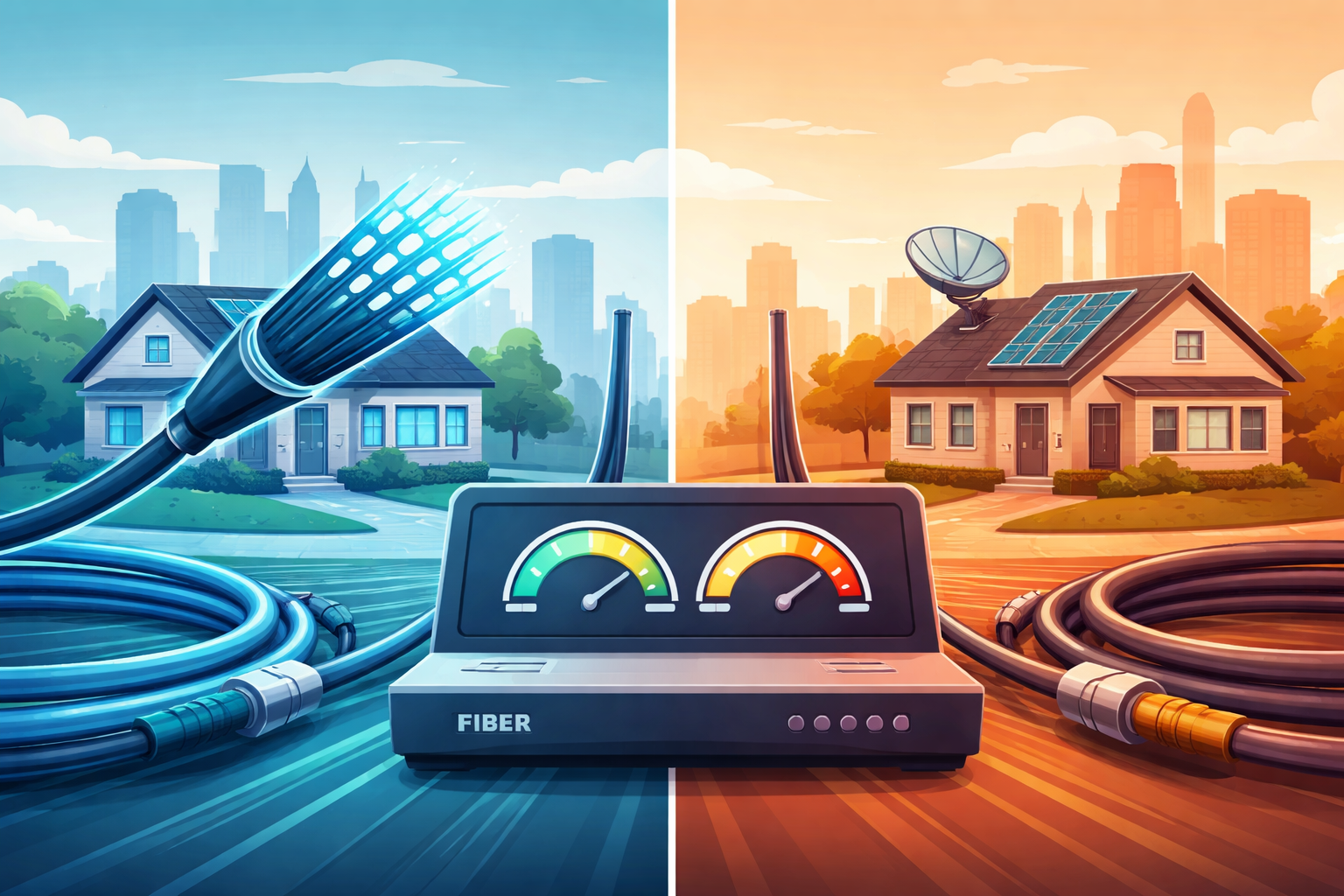 Fiber Internet vs. Cable Internet: Which One Fits Your Home?