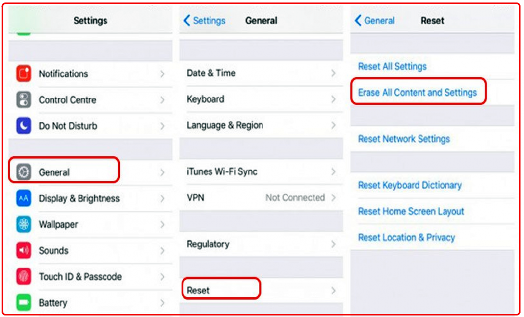 How to Reset Your iPhone to Factory Settings