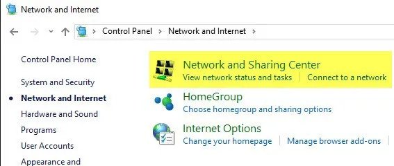 Network Sharing