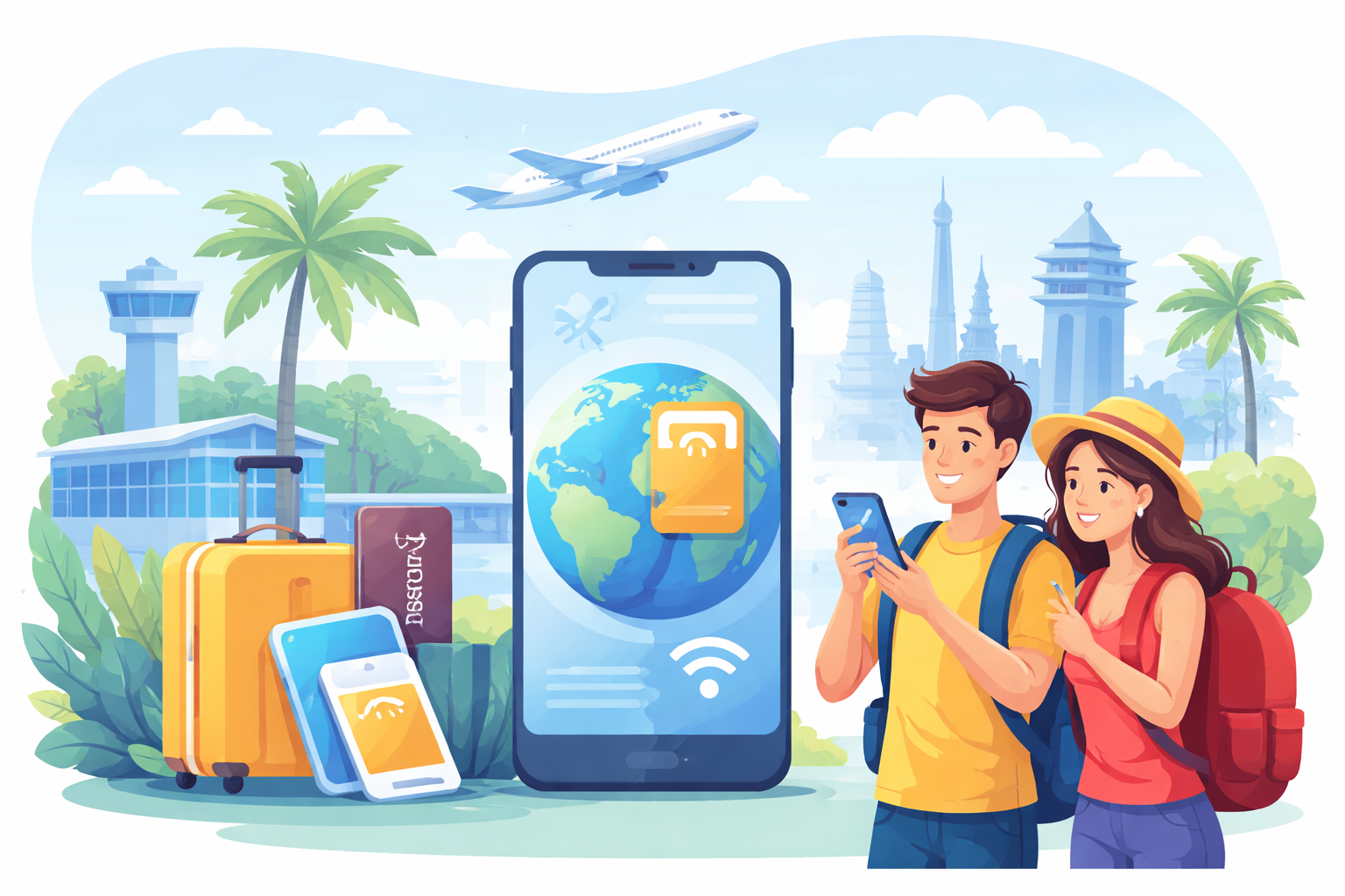 How eSIM Helps You Stay Connected While Traveling Abroad