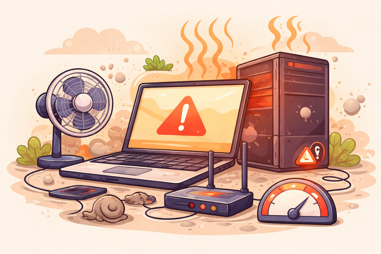 Can an Overheating Computer Slow Your Internet?