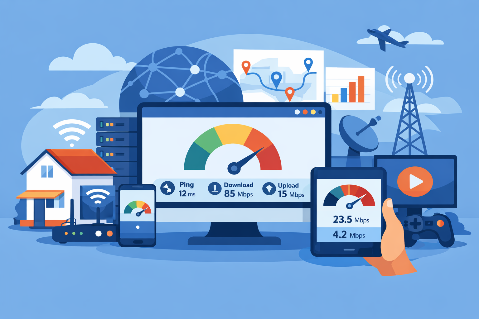 Why Your Internet Speed Test Results Are Different