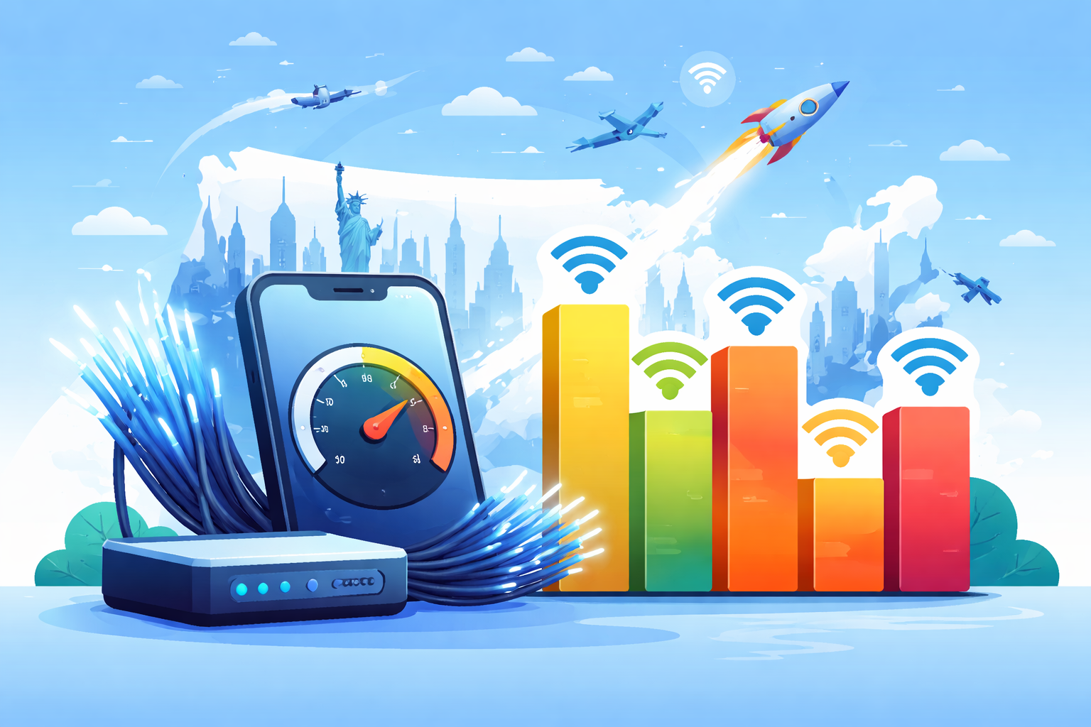 Top Fiber Internet Providers in the U.S. Ranked by Speed