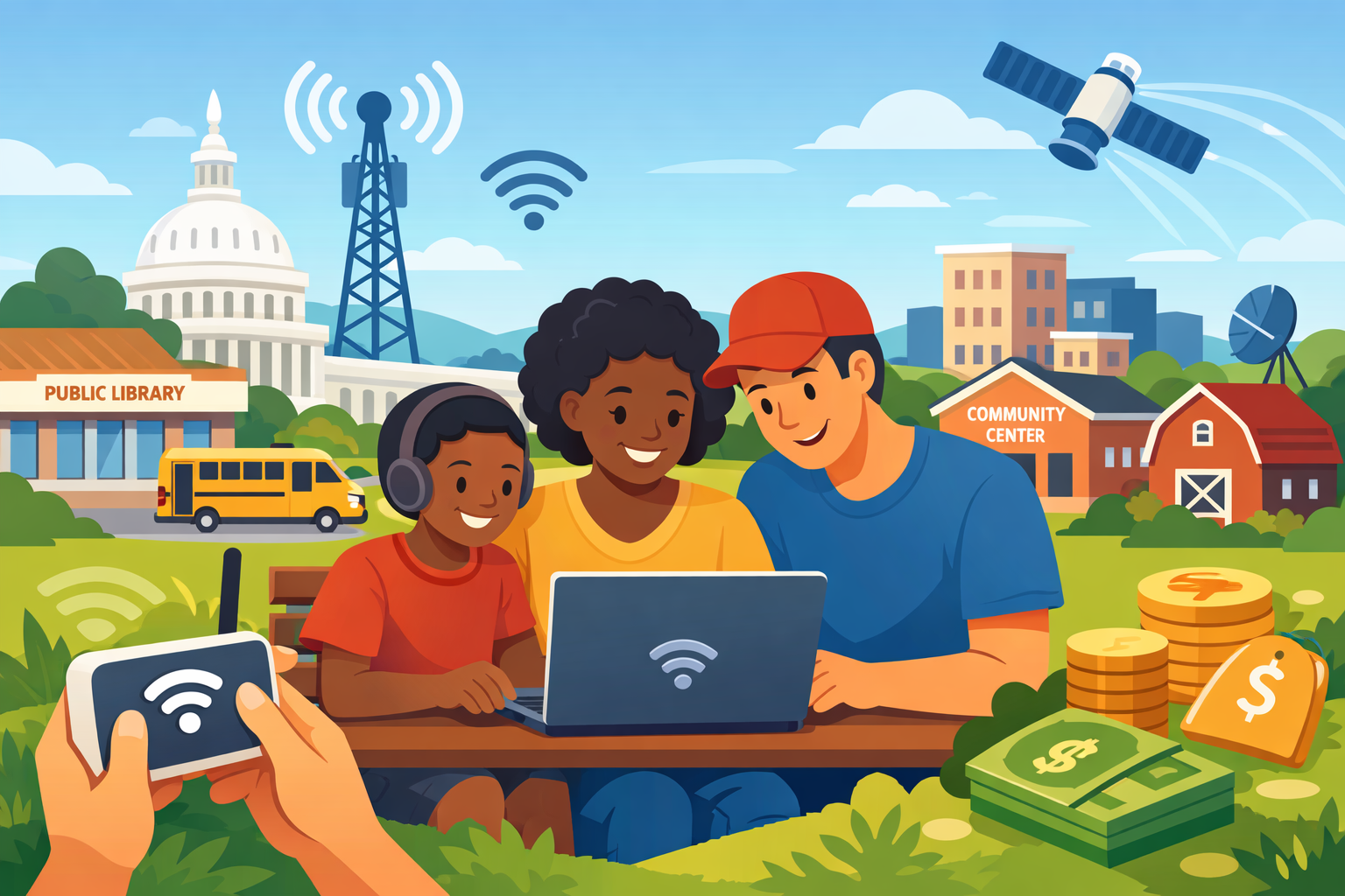 How to Get Free or Cheap Internet in the U.S.