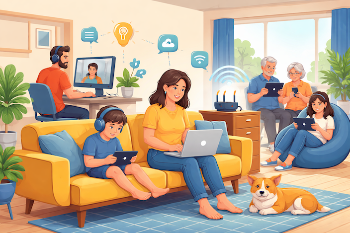 Best Internet Plan by Household Size (Easy Guide)