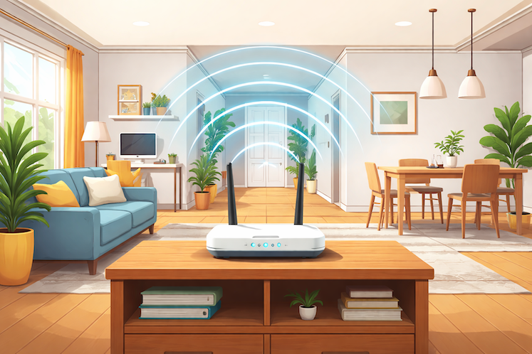Best Place to Set Up Your Home Wi-Fi Router