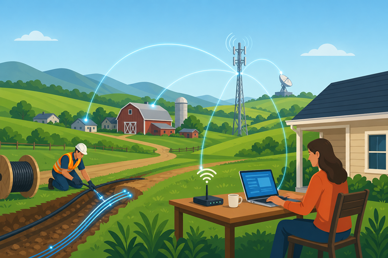 Rural Fiber Expansion in 2026: Why Reliable Internet Matters More Than Speed