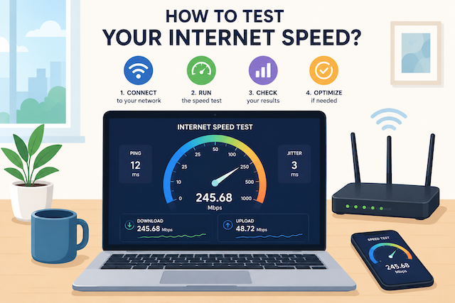 How To Test Your Internet Speed?