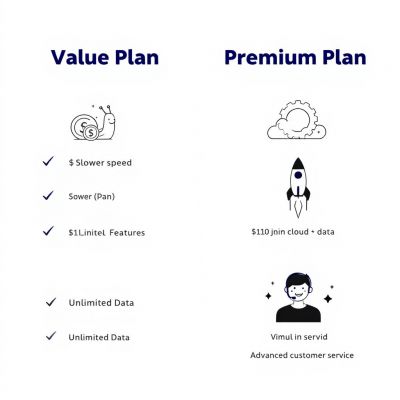 Value vs. Premium Internet Plans